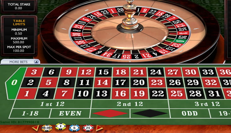 roulette 888 free online
